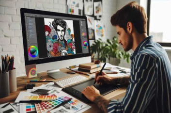 Graphic designing