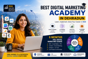 Best Digital Marketing Academy in Dehradun